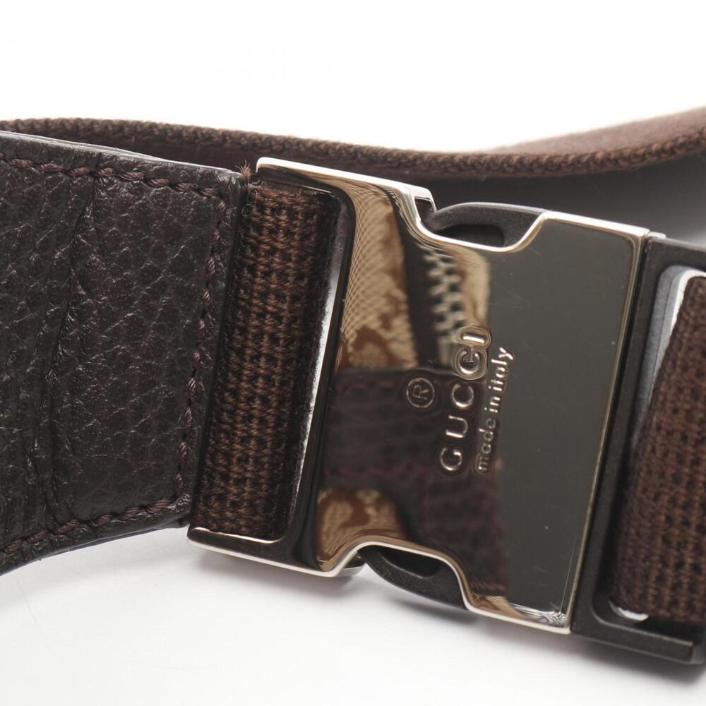 GUCCI Brown Leather Fanny Pack - Picture 7 of 7